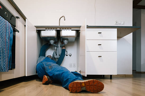 Professional Drain Cleaning technician working in North Haven, CT